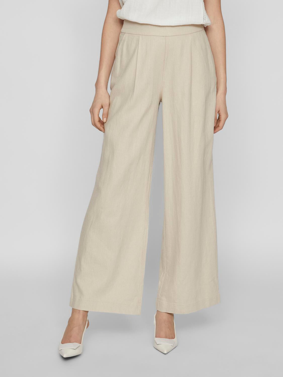 VIJOLANDA Pants - Feather Gray